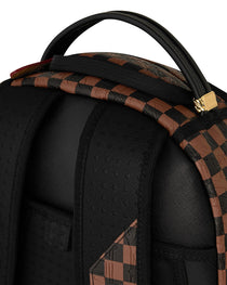 Sac à dos - EMBOSSED CHECK BROWN BACKPACK - SPRAYGROUND