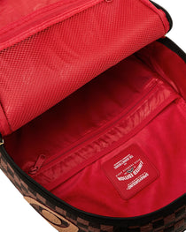 Sac à dos - EMBOSSED CHECK BROWN BACKPACK - SPRAYGROUND