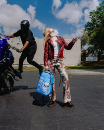 Sac à dos - MONEY BOYS COLOR BLOCK DOODLE BACKPACK - SPRAYGROUND