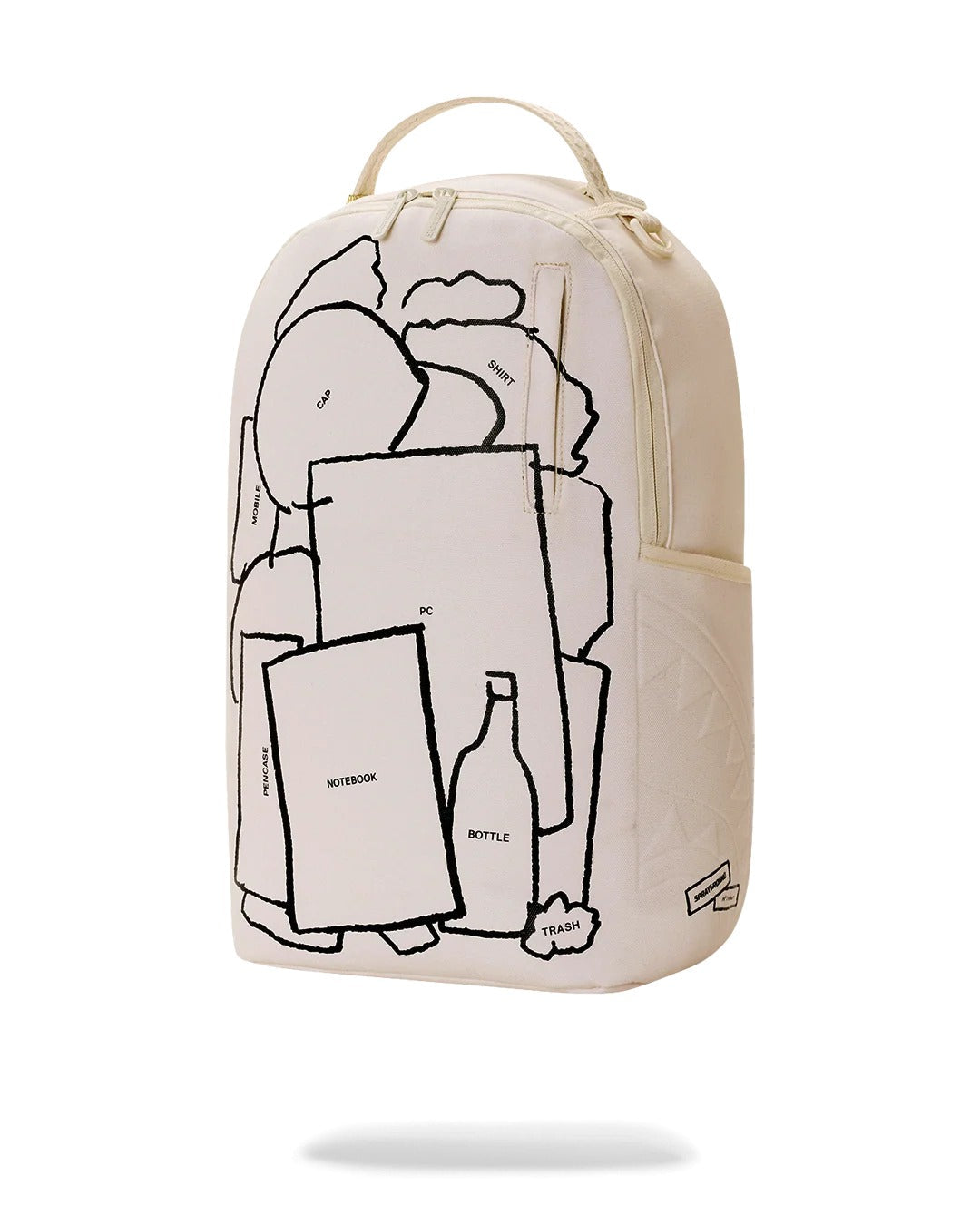 Sac à dos - ENMUI WHITE BACKPACK - SPRAYGROUND