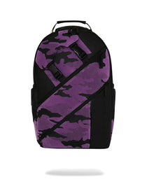 Sac à dos - PURPLE FLOCKED CAMO BACKPACK - SPRAYGROUND