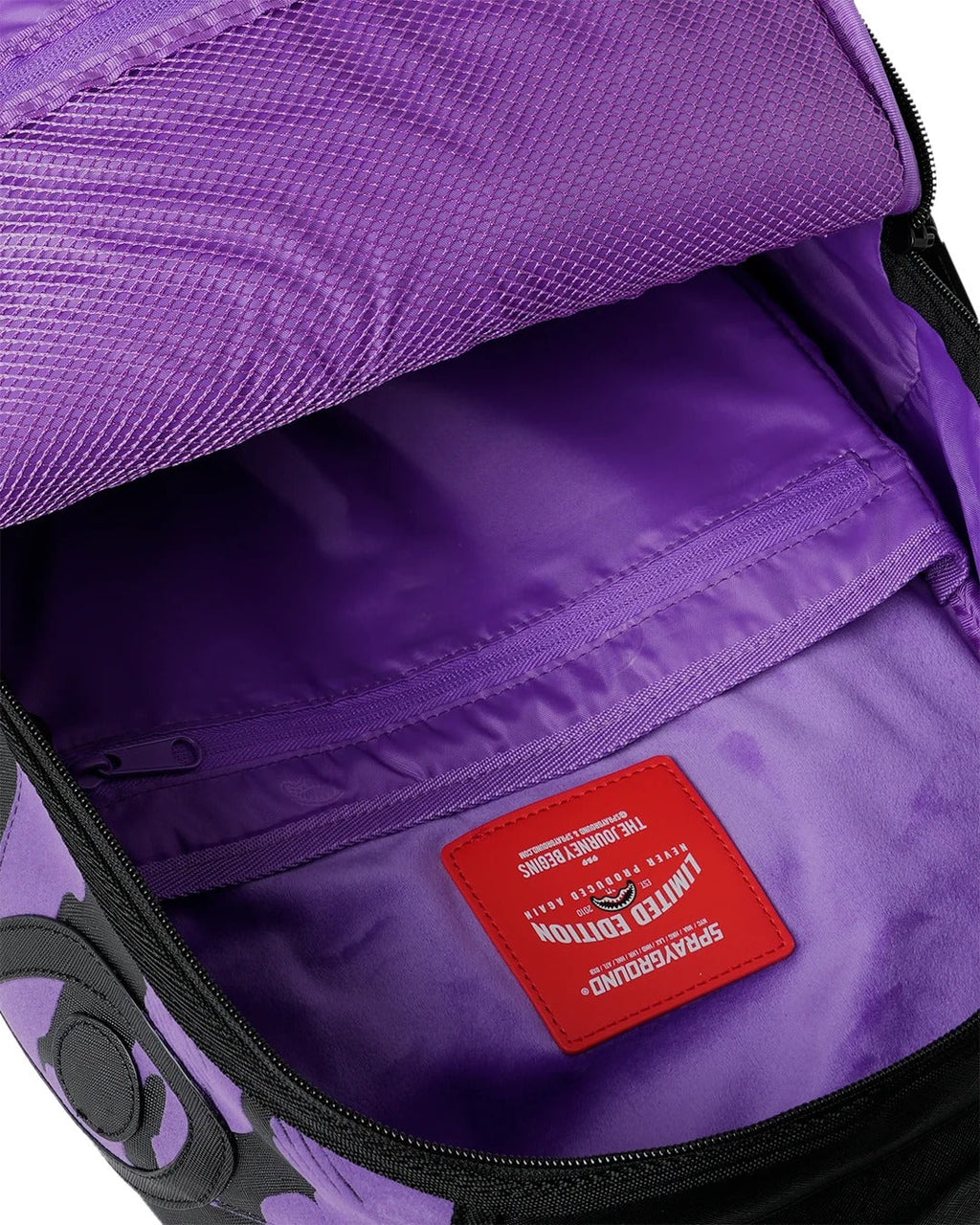 Sac à dos - PURPLE FLOCKED CAMO BACKPACK - SPRAYGROUND