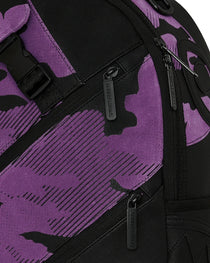 Sac à dos - PURPLE FLOCKED CAMO BACKPACK - SPRAYGROUND
