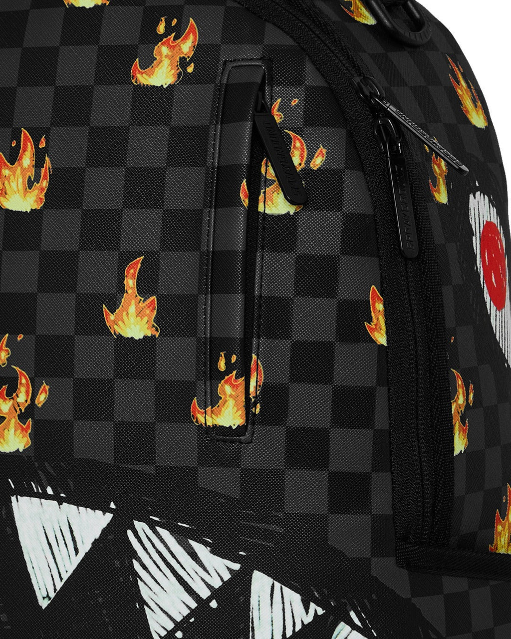 Sac à dos - SCRIBBLE FIRE CHECK BACKPACK - SPRAYGROUND