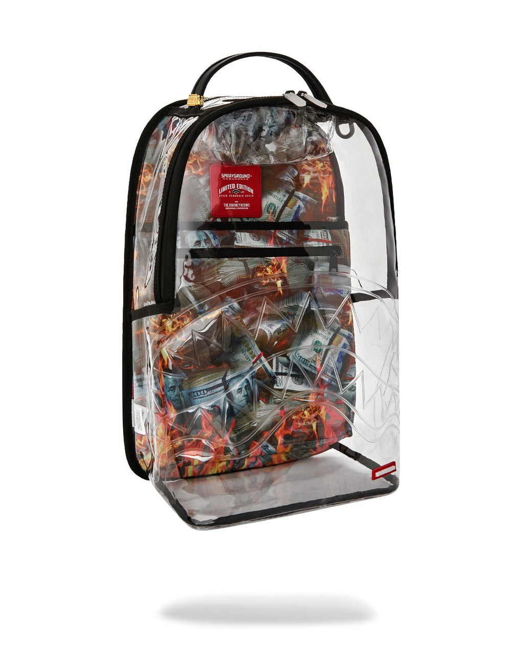 Sac à dos - FULL OF CASH CLEAR BACKPACK - SPRAYGROUND