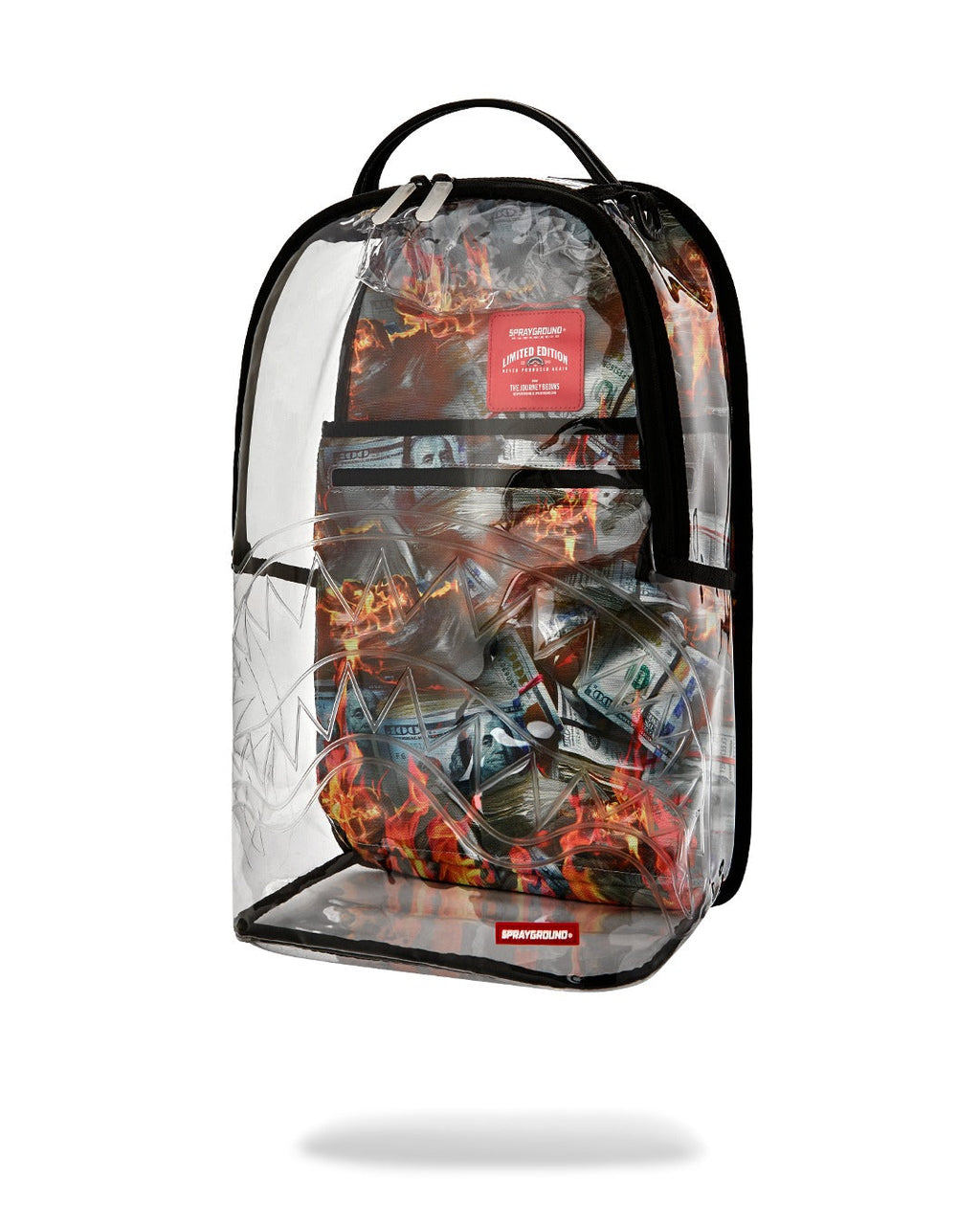 Sac à dos - FULL OF CASH CLEAR BACKPACK - SPRAYGROUND