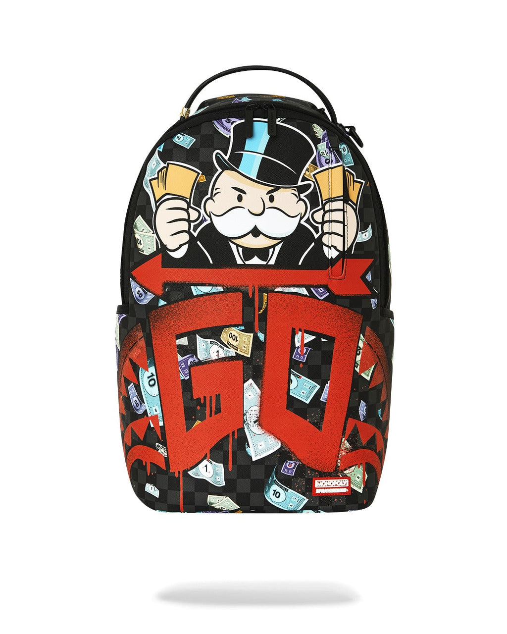 Sac à dos - MONOPOLY GO SHARKMOUTH STENCIL BACKPACK - SPRAYGROUND