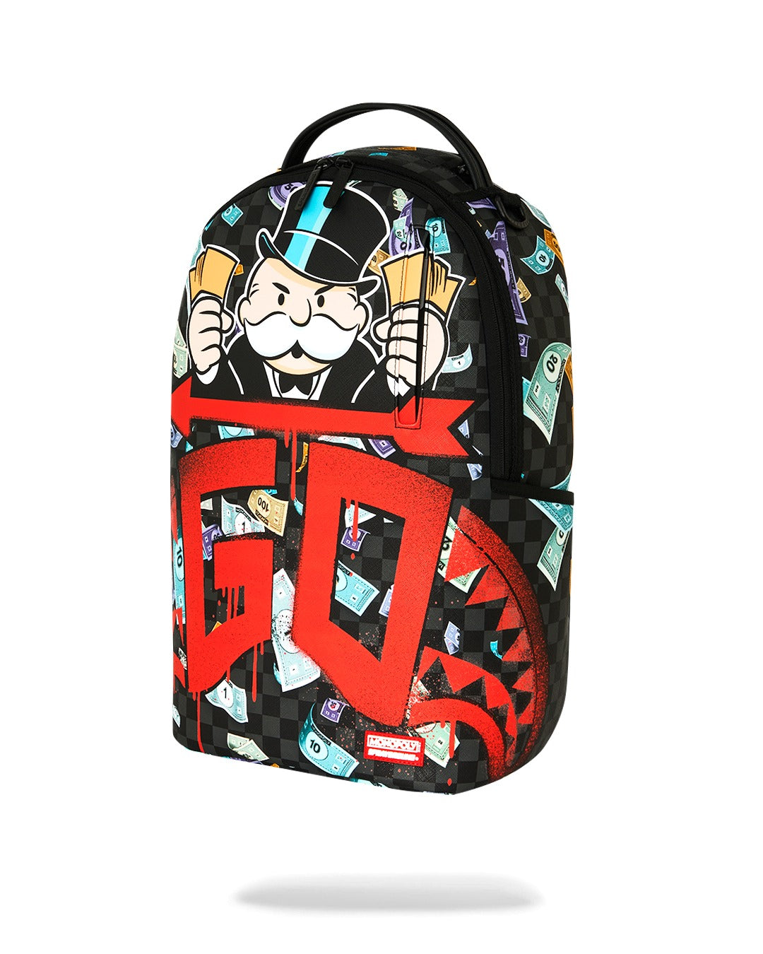 Sac à dos - MONOPOLY GO SHARKMOUTH STENCIL BACKPACK - SPRAYGROUND