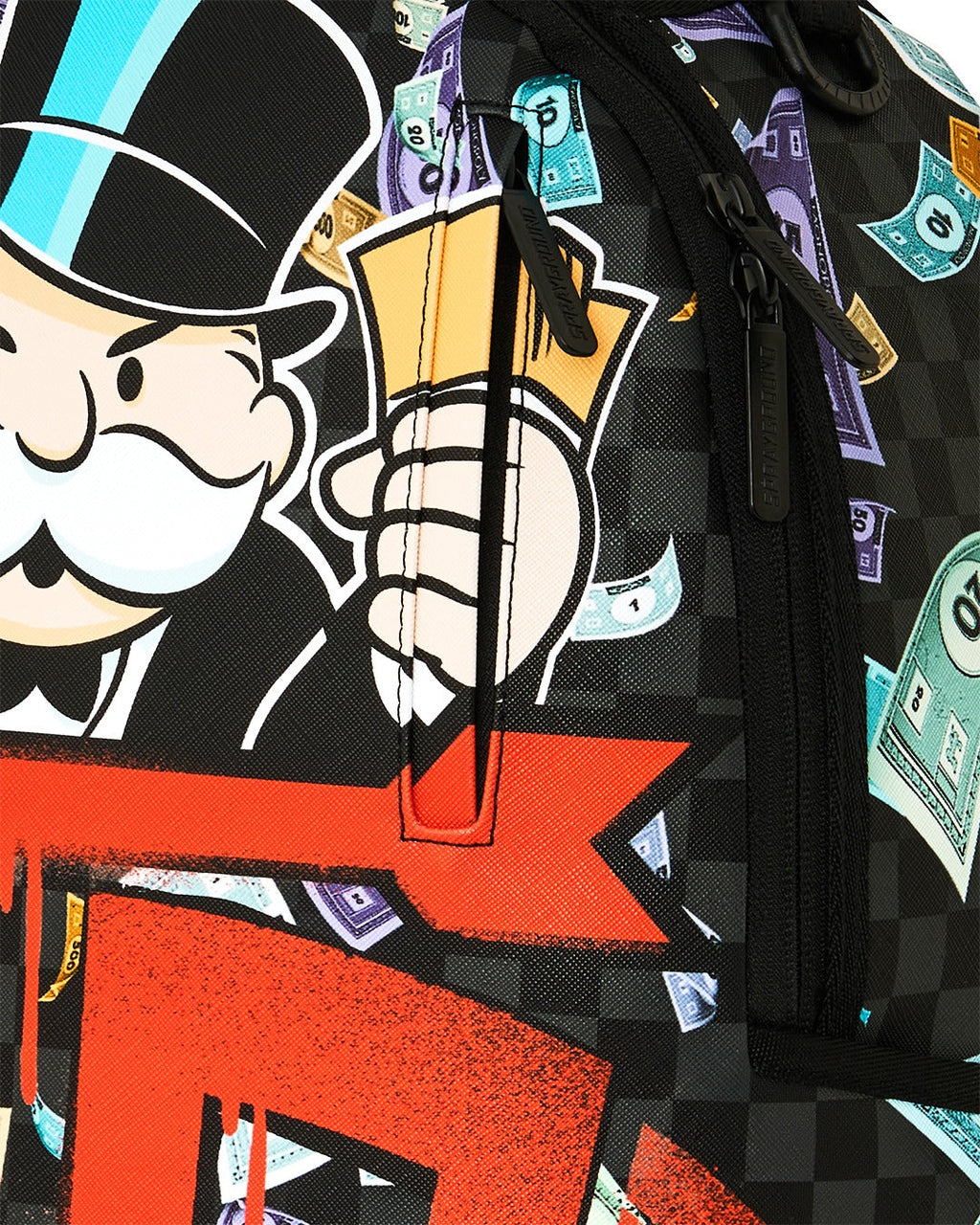 Sac à dos - MONOPOLY GO SHARKMOUTH STENCIL BACKPACK - SPRAYGROUND