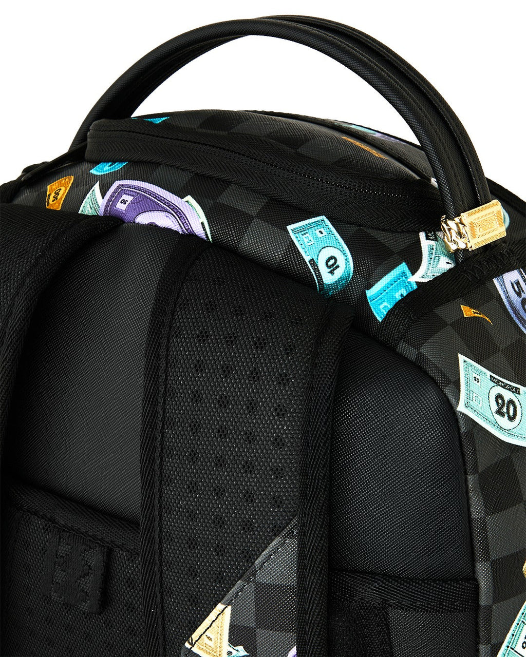 Sac à dos - MONOPOLY GO SHARKMOUTH STENCIL BACKPACK - SPRAYGROUND