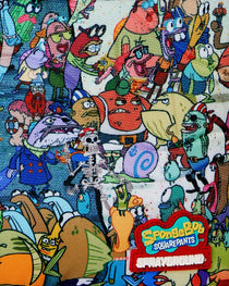 Sac à dos - SPONGEBOB CROWD BACKPACK - SPRAYGROUND