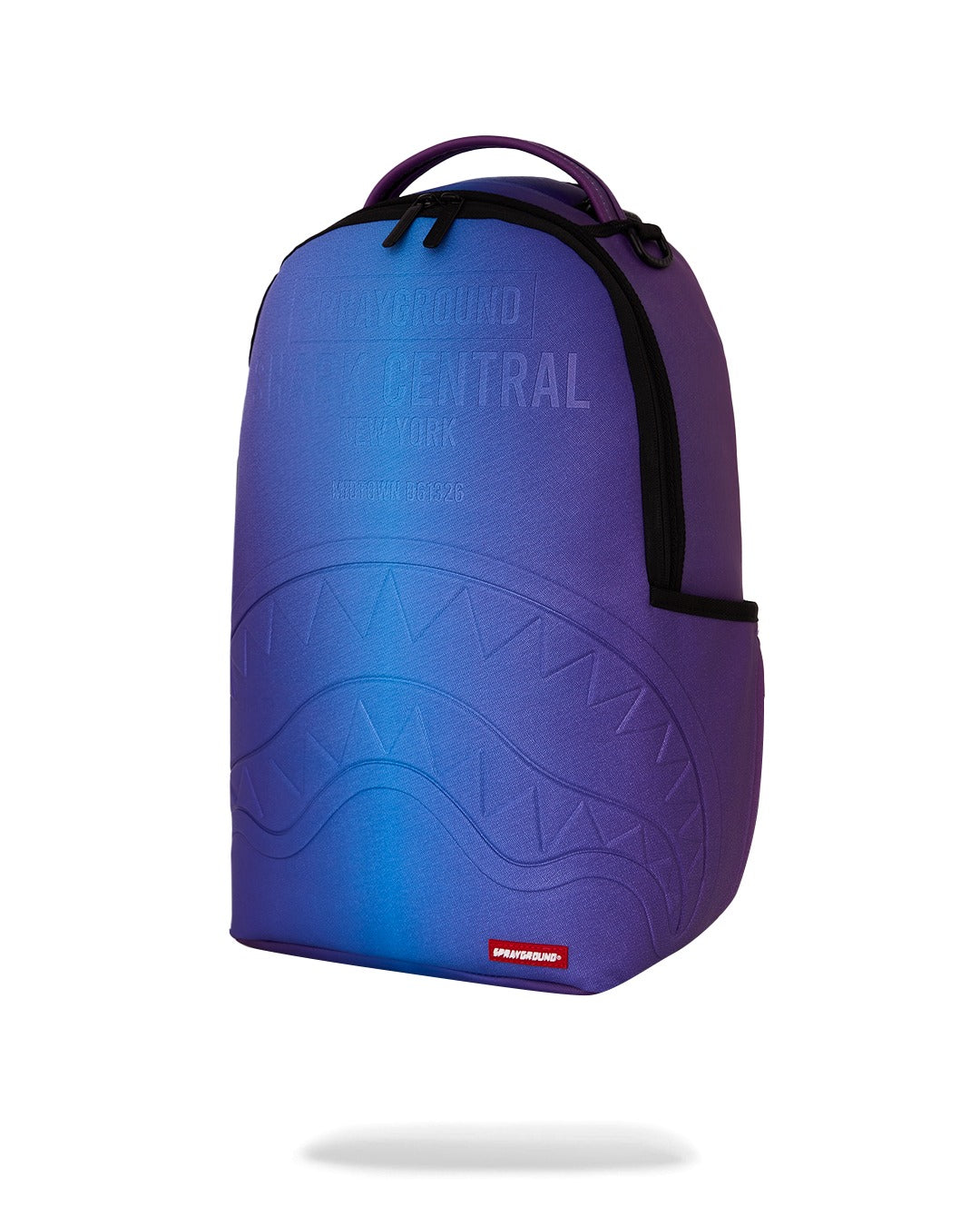 Sac à dos - SHARK CENTRAL EMBOSSED DUSK NYLON BACKPACK - SPRAYGROUND