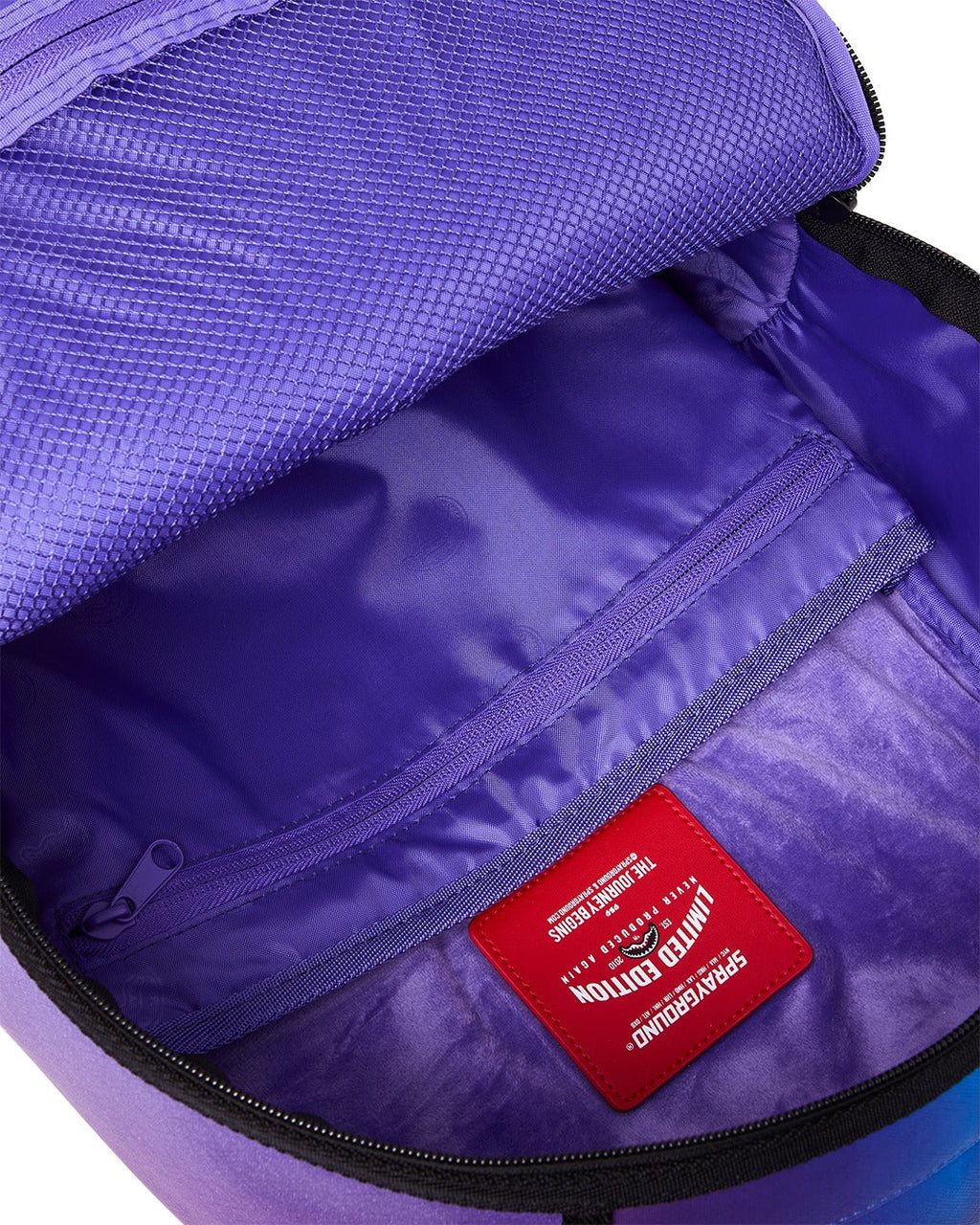 Sac à dos - SHARK CENTRAL EMBOSSED DUSK NYLON BACKPACK - SPRAYGROUND