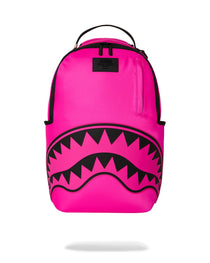Sac à dos - SHARK CENTRAL WHITE STENCIL SHARK PINK NYLON BACKPACK - SPRAYGROUND