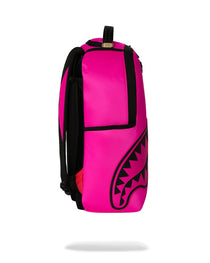 Sac à dos - SHARK CENTRAL WHITE STENCIL SHARK PINK NYLON BACKPACK - SPRAYGROUND