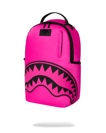 Sac à dos - SHARK CENTRAL WHITE STENCIL SHARK PINK NYLON BACKPACK - SPRAYGROUND