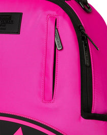 Sac à dos - SHARK CENTRAL WHITE STENCIL SHARK PINK NYLON BACKPACK - SPRAYGROUND