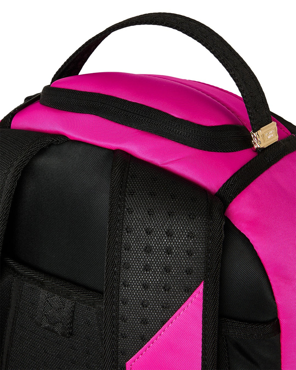 Sac à dos - SHARK CENTRAL WHITE STENCIL SHARK PINK NYLON BACKPACK - SPRAYGROUND