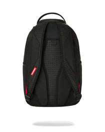 SHARK CENTRAL BLACK NYLON GRAY EMBOSSED BACKPACK