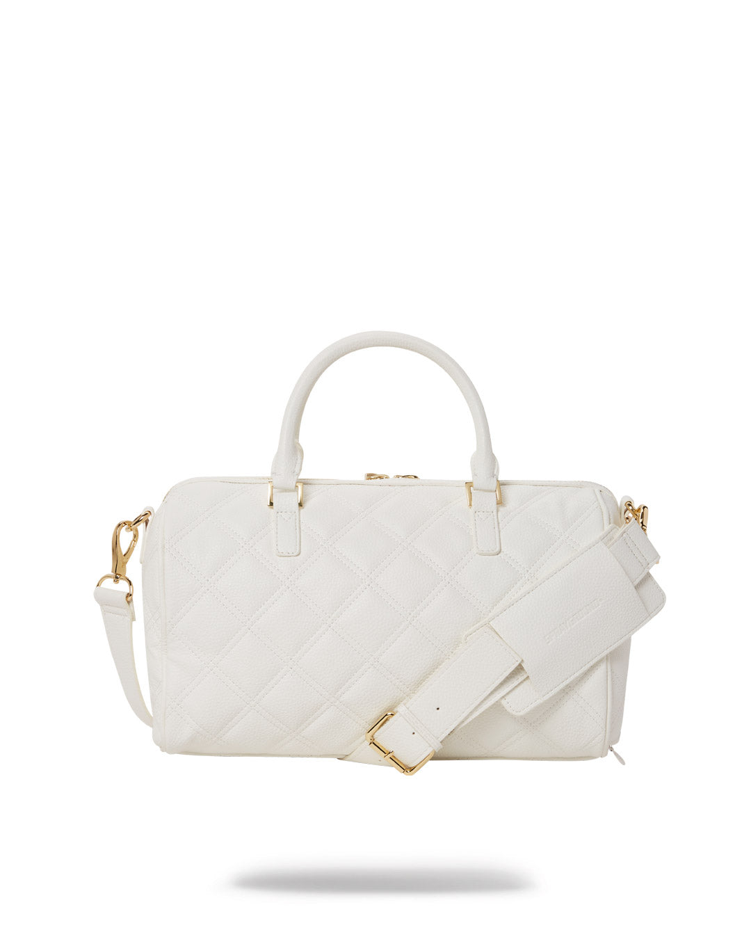 Rivieria White Gold Mini Duffle Sprayground – Dos et bandoulière