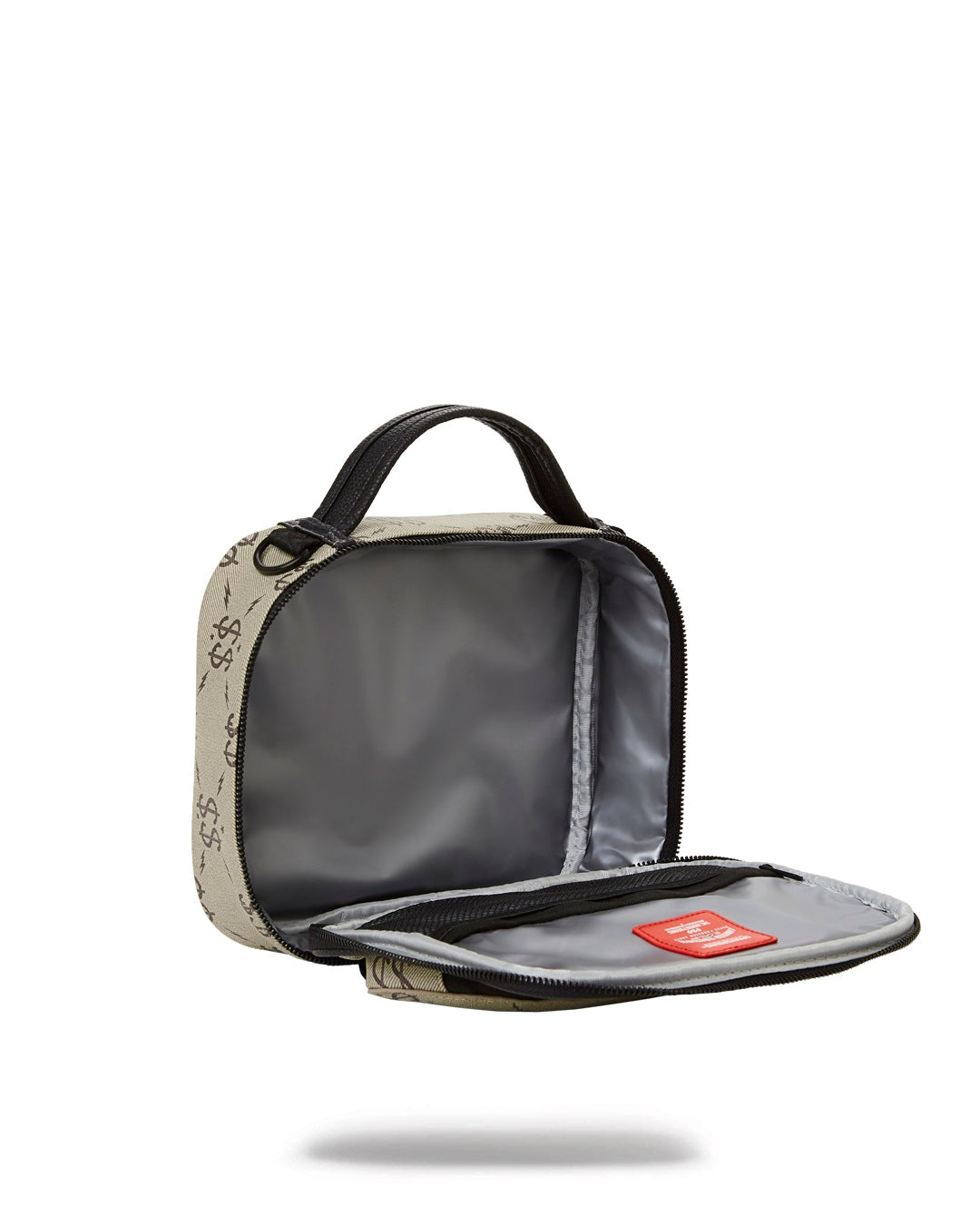 Sprayground Double Money Toiletry With Strap - Intérieur ouvert