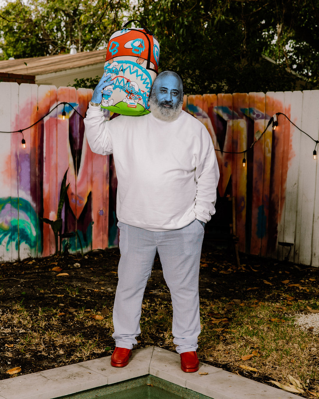 Sac à dos - SMURFS ART PARTY BACKPACK - SPRAYGROUND