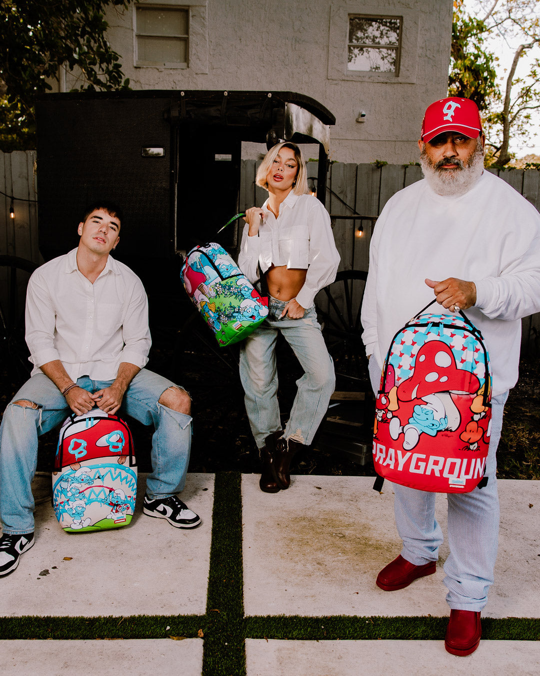 Sac à dos - SMURFS ART PARTY BACKPACK - SPRAYGROUND