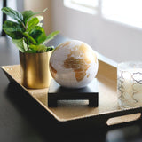 Globe terrestre blanc et or - WGE -MOVA Globes-Magna-Carta