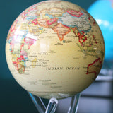 Globe terrestre carte politique jaune - ATE - MOVA Globes-Magna-Carta