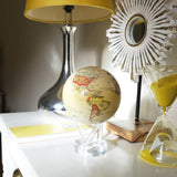 Globe terrestre carte politique jaune - ATE - MOVA Globes-Magna-Carta