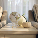 Globe terrestre Cassini antique blanc - WCT -MOVA Globes-Magna-Carta