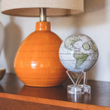 Globe terrestre Cassini antique blanc - WCT -MOVA Globes-Magna-Carta