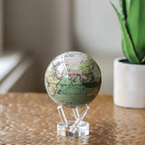 Globe terrestre Cassini antique vert - GCT -MOVA Globes-Magna-Carta