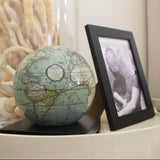 Globe terrestre Cassini antique vert - GCT -MOVA Globes-Magna-Carta