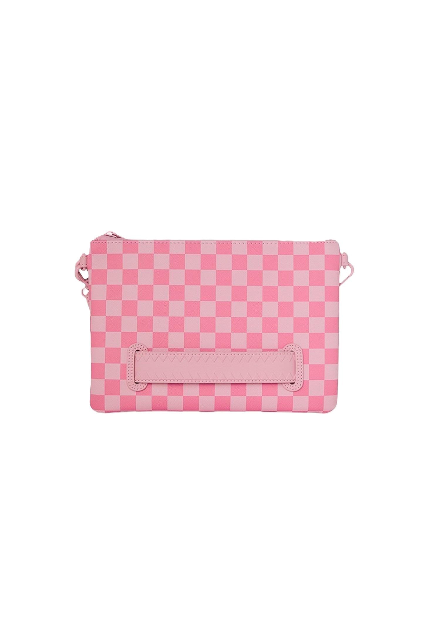 Sac - PINK SHARKS IN PARIS PATCH CROSSOVER CLUTCH - SPRAYGROUND Secondary image