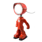 Lampe connectée Army rouge - The Lampster - Lampe connectée