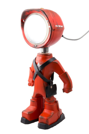 Lampe connectée Army rouge - The Lampster - Lampe connectée