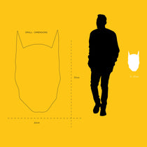 Masque mural Batman Small avec socle – Leblon Delienne - image 1