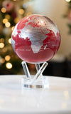 Silver and Red - ISR - MOVA Globes - Globe autorotatif