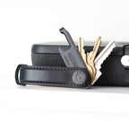 Porte clés - Cuir noir - Orbitkey