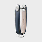 Porte clés - Cuir navy - Orbitkey