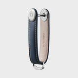 Porte clés - Cuir navy - Orbitkey