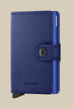 Porte-cartes Miniwallet Crisple - Secrid - Cobalt - Porte-cartes protection RFID