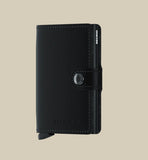 Porte-cartes Miniwallet Matte - Secrid - Black / Black - Porte-cartes protection RFID
