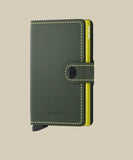 Porte-cartes Miniwallet Matte - Secrid - Green / Lime - Porte-cartes protection RFID