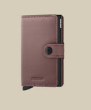 Porte-cartes Miniwallet Matte - Secrid - Rose - Porte-cartes protection RFID