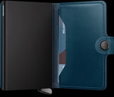 Porte-cartes Miniwallet Premium Emboss Lines - Secrid - Black - Porte-cartes protection RFID