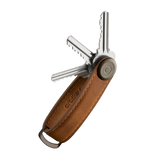 Porte clés - Cuir - Crazy-Horse- Orbitkey - Brown chestnut - Porte clés