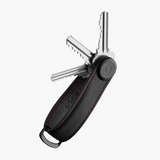 Porte clés - Cuir - Crazy-Horse- Orbitkey - Obsidian black red - Porte clés
