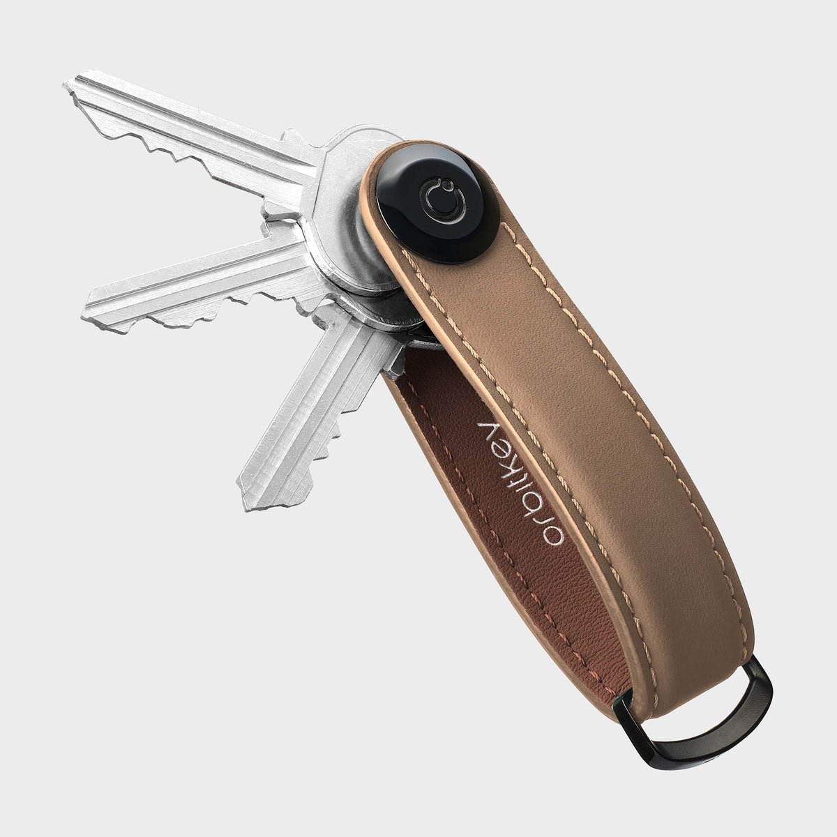 Porte clés - Cuir mocha - Orbitkey - Magna-Carta